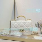 Replica CD Large Ange White Flap Bag Cross- Body Bag